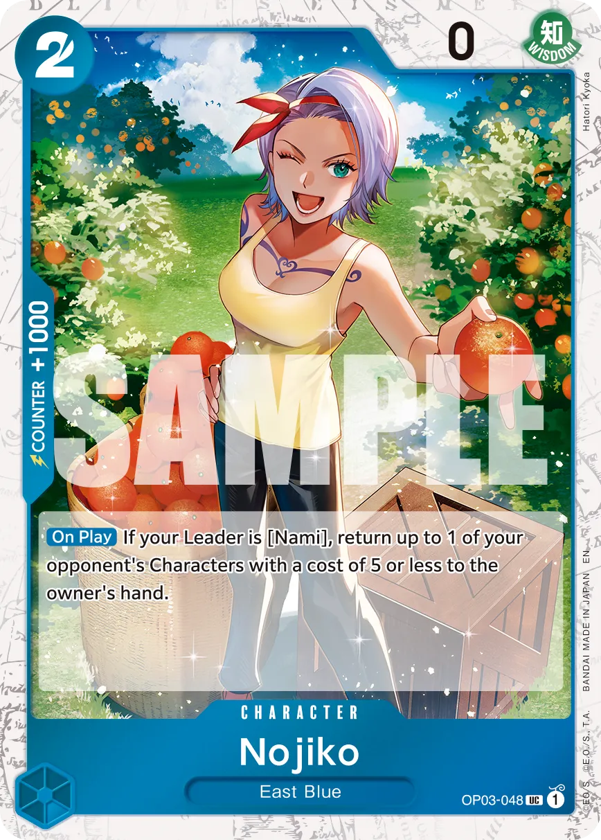 Nojiko (Pirate Foil) · Pillars of Strength OP03-048/227