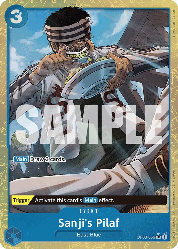 Sanji's Pilaf (Alternate Art) · Pillars of Strength OP03-056/227