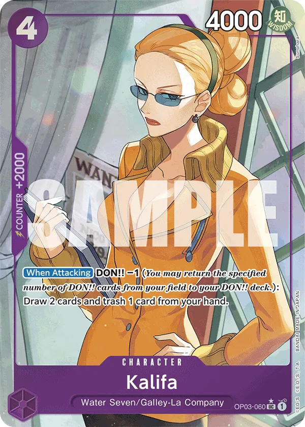 Kalifa (Full Art) · Pillars of Strength OP03-060/227