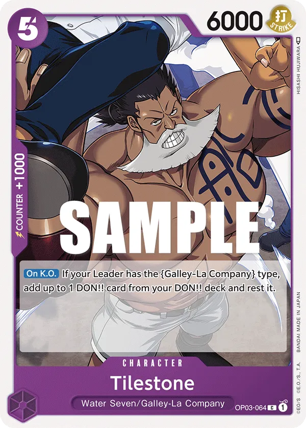 Tilestone · Pillars of Strength OP03-064/227