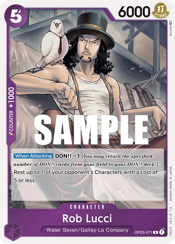 Rob Lucci · Pillars of Strength OP03-071/227
