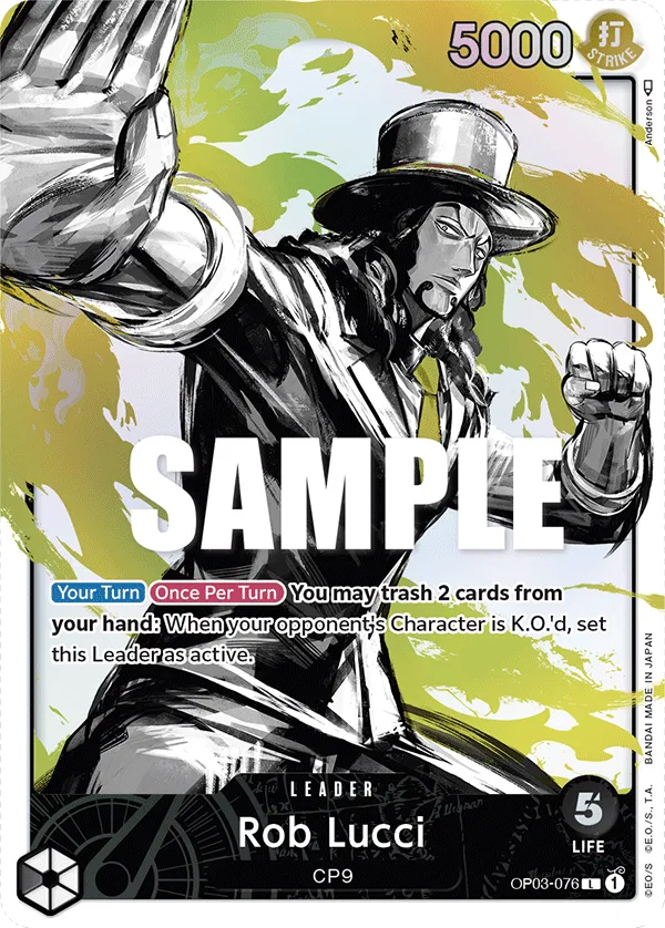 Rob Lucci (076) (Alternate Art) · Pillars of Strength OP03-076/227