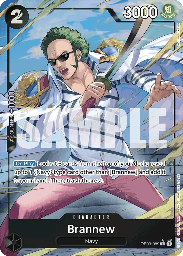 Brannew (Alternate Art) · Pillars of Strength OP03-089/227