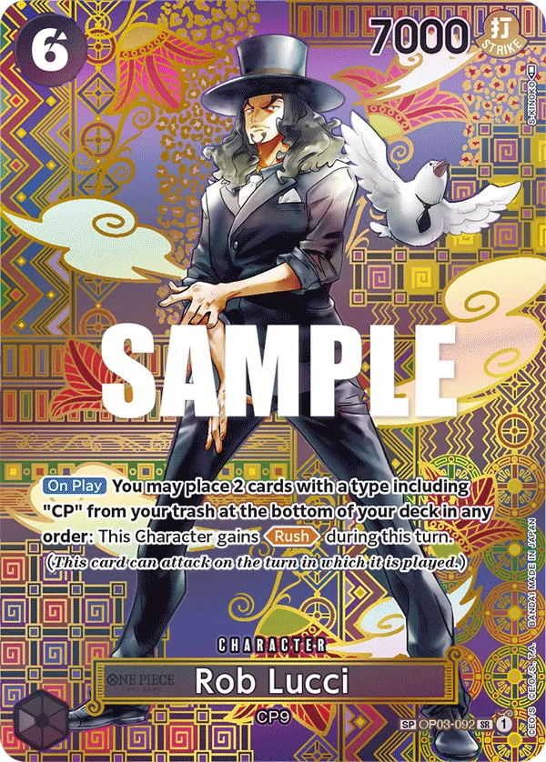 Rob Lucci (092) (SP) · Pillars of Strength OP03-092/227
