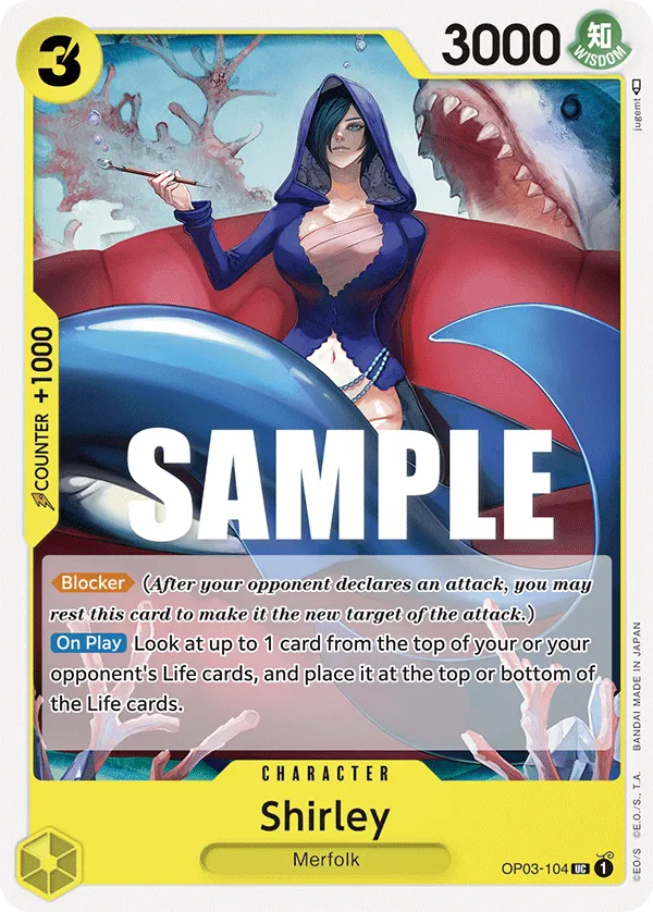 Shirley · Pillars of Strength OP03-104/227