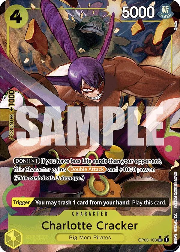 Charlotte Cracker (Alternate Art) · Pillars of Strength OP03-108/227