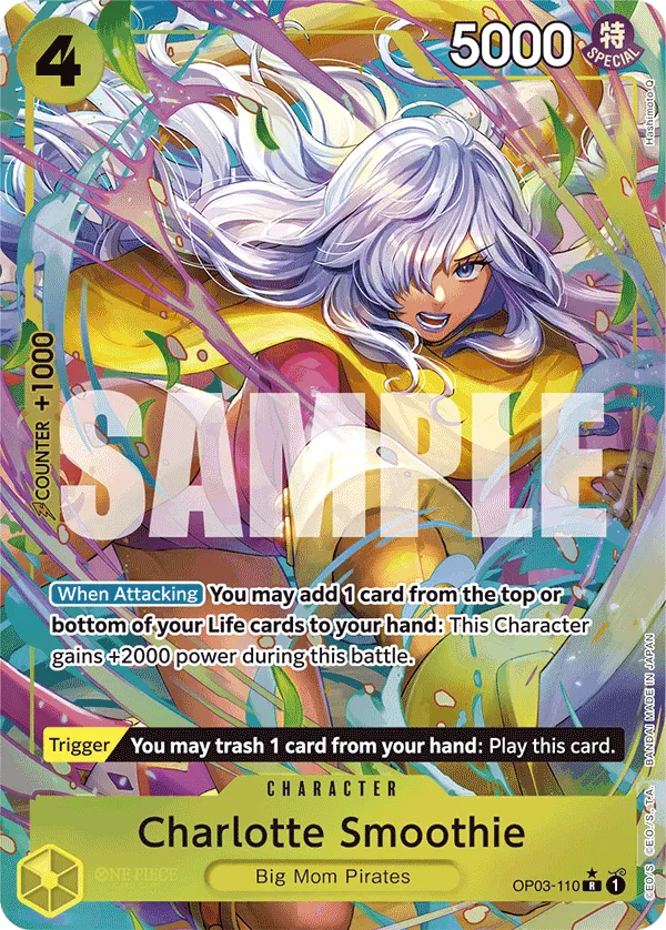 Charlotte Smoothie (Alternate Art) · Pillars of Strength OP03-110/227
