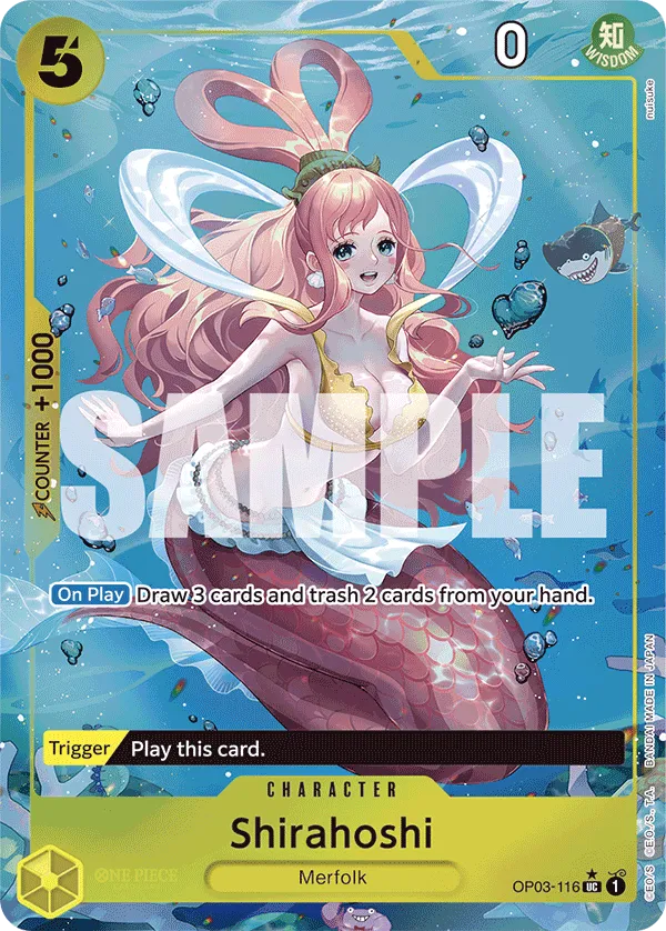 Shirahoshi (OP03-116) (Full Art) · Pillars of Strength OP03-116/227