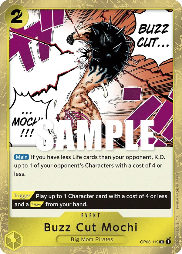 Buzz Cut Mochi · Pillars of Strength OP03-119/227