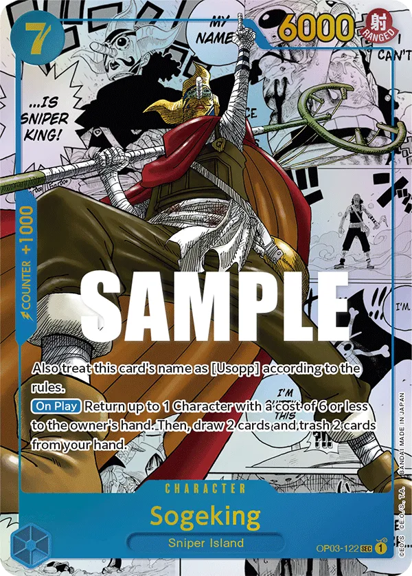 Sogeking (Alternate Art) (Manga) · Pillars of Strength OP03-122/227