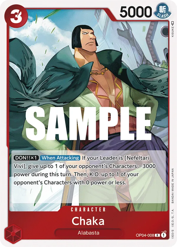 Chaka · Kingdoms of Intrigue OP04-008/190