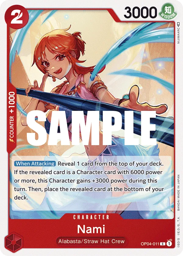 Nami · Kingdoms of Intrigue OP04-011/190
