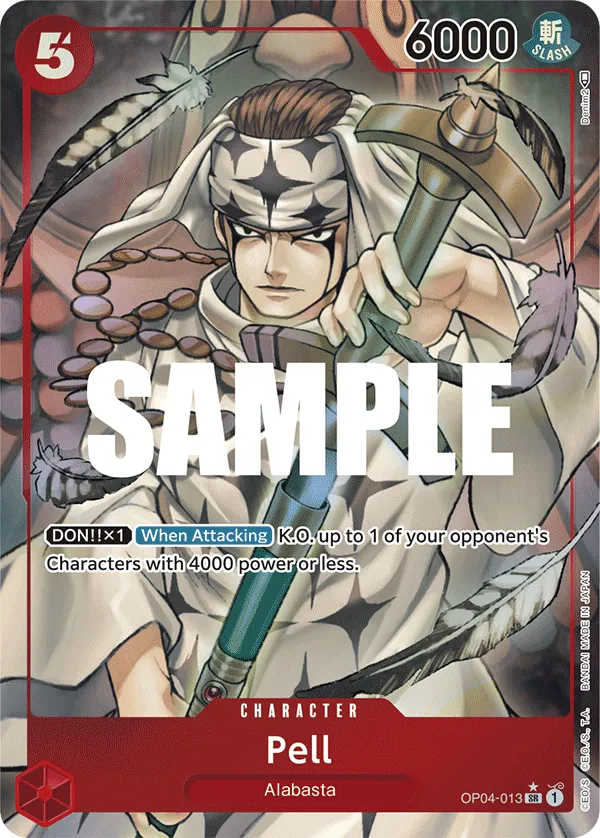 Pell (Alternate Art) · Kingdoms of Intrigue OP04-013/190