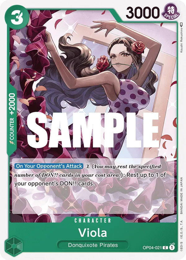 Viola · Kingdoms of Intrigue OP04-021/190