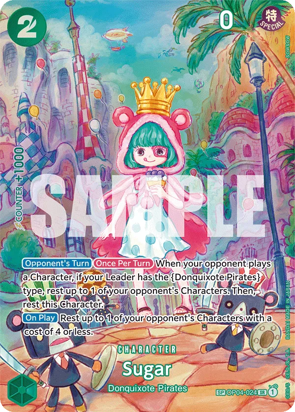 Sugar (SP) · Kingdoms of Intrigue OP04-024/190