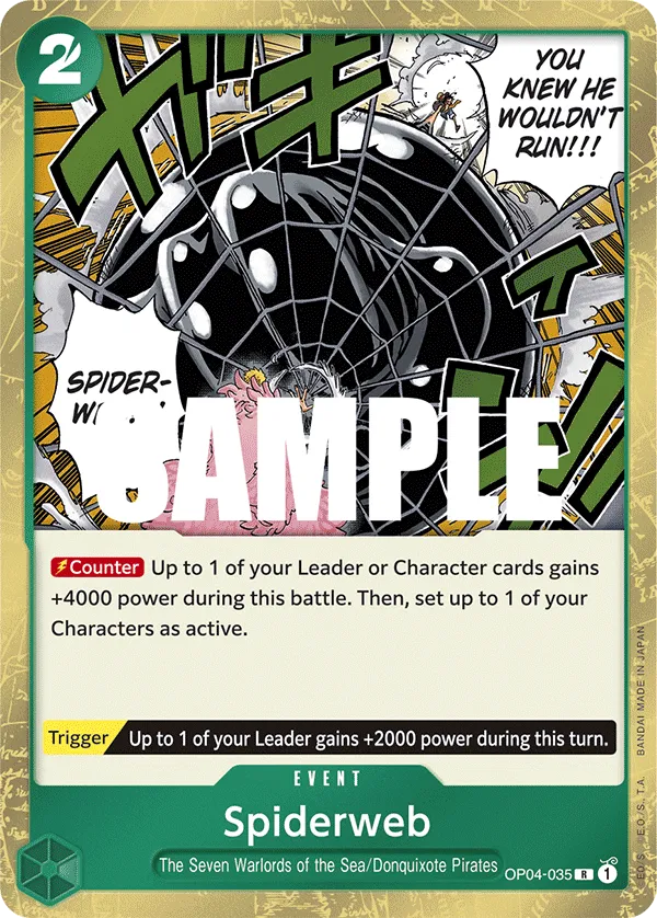 Spiderweb · Kingdoms of Intrigue OP04-035/190