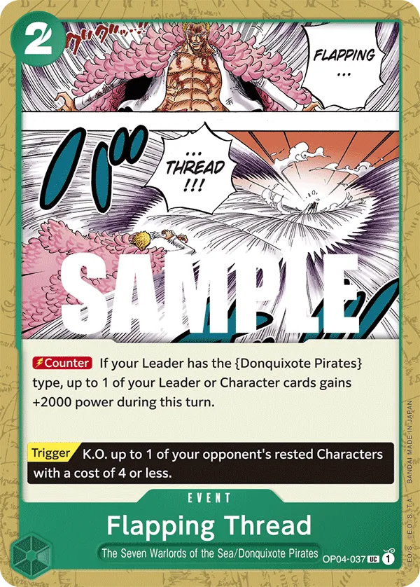 Flapping Thread · Kingdoms of Intrigue OP04-037/190