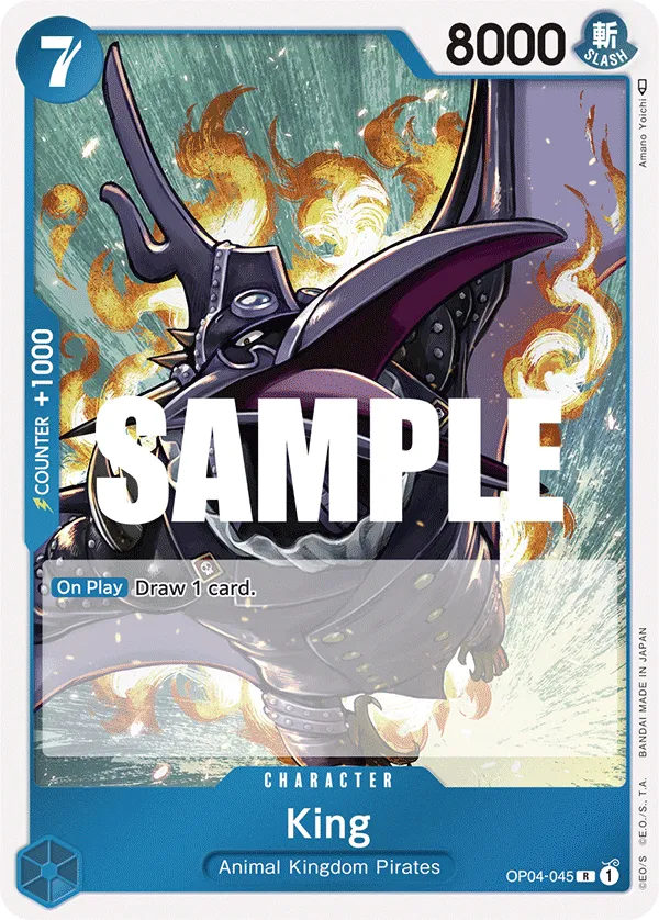 King · Kingdoms of Intrigue OP04-045/190
