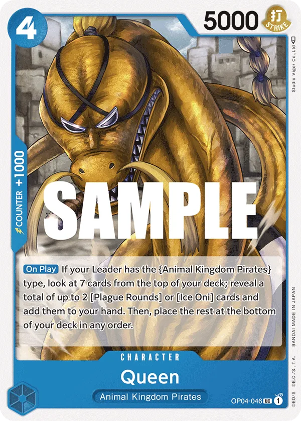 Queen · Kingdoms of Intrigue OP04-046/190