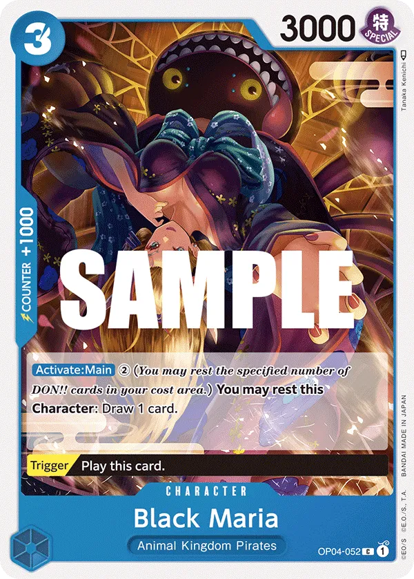 Black Maria · Kingdoms of Intrigue OP04-052/190