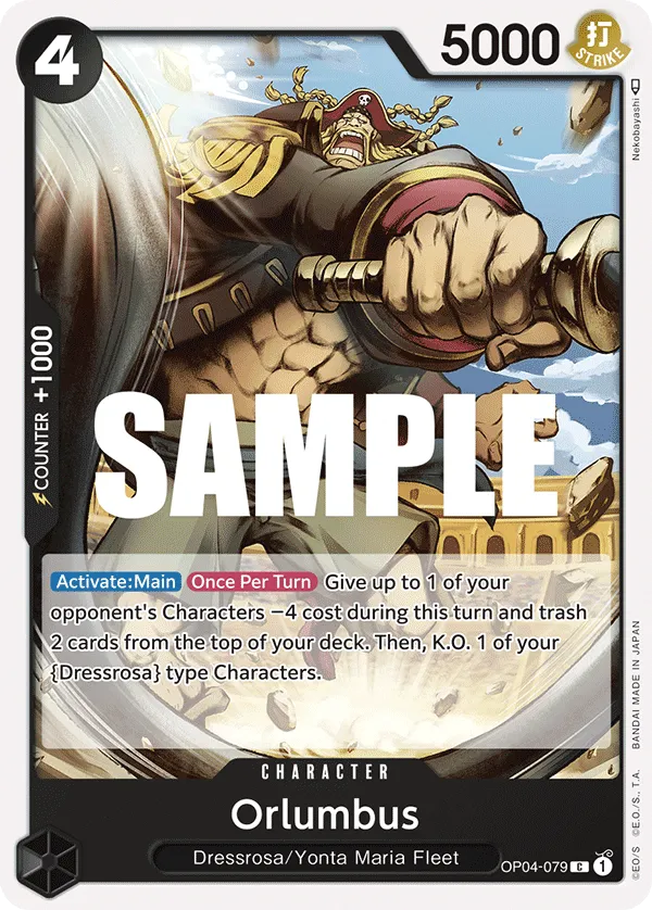 Orlumbus · Kingdoms of Intrigue OP04-079/190