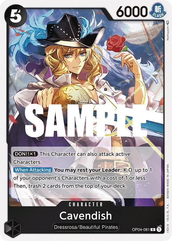 Cavendish · Kingdoms of Intrigue OP04-081/190