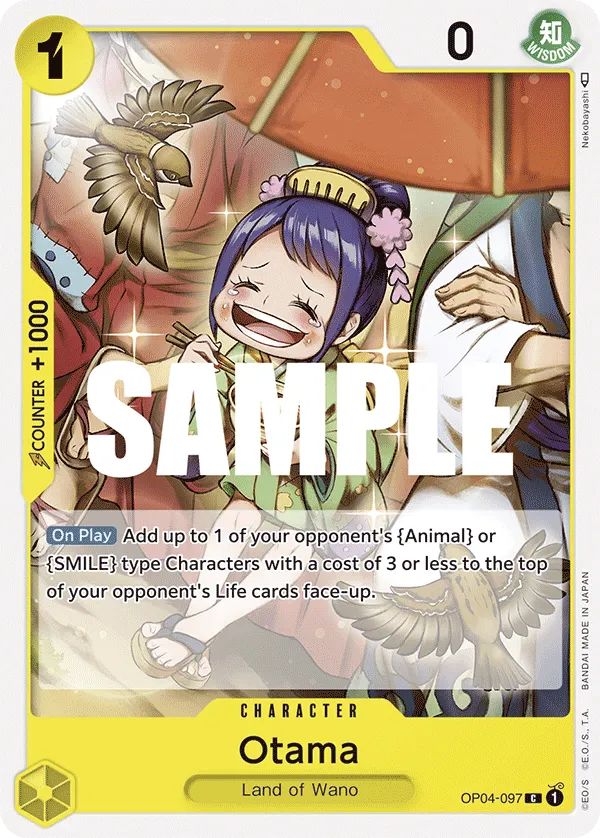 Otama · Kingdoms of Intrigue OP04-097/190
