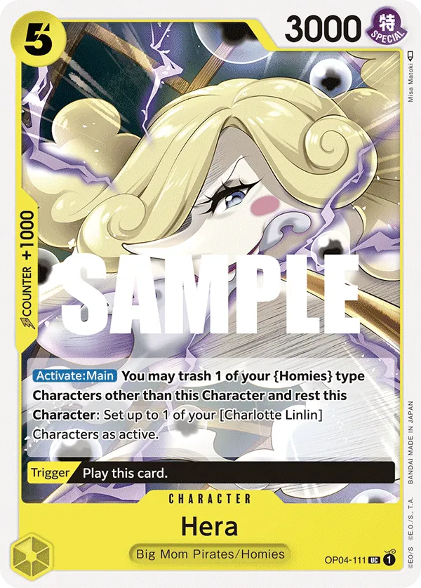 Hera · Kingdoms of Intrigue OP04-111/190