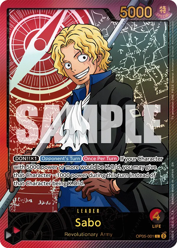 Sabo (SPR) · Awakening of the New Era OP05-001/249