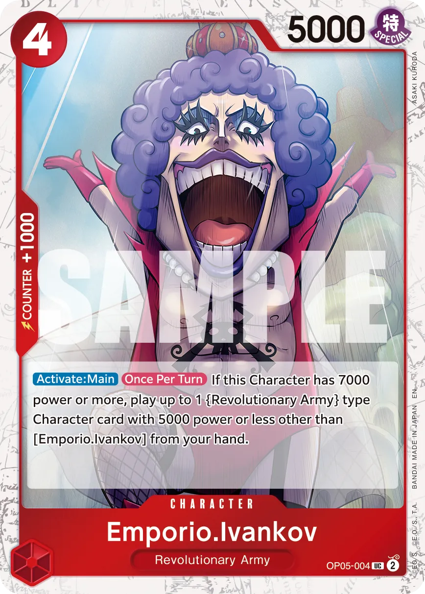 Emporio.Ivankov (Pirate Foil) · Awakening of the New Era OP05-004/249