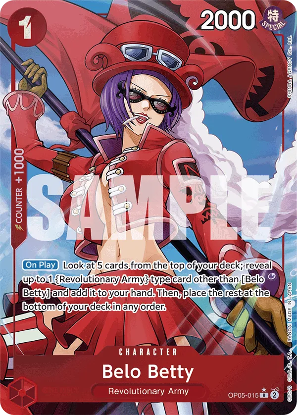 Belo Betty (Alternate Art) · Awakening of the New Era OP05-015/249