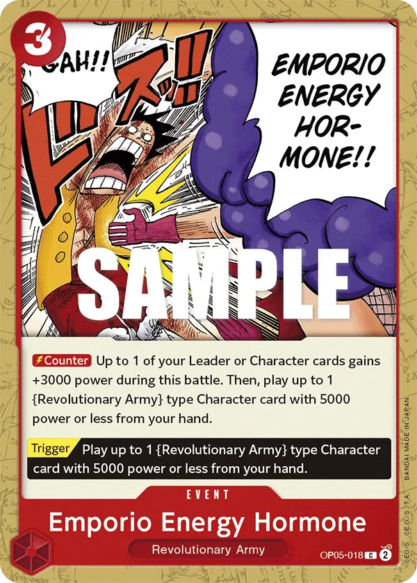 Emporio Energy Hormone · Awakening of the New Era OP05-018/249