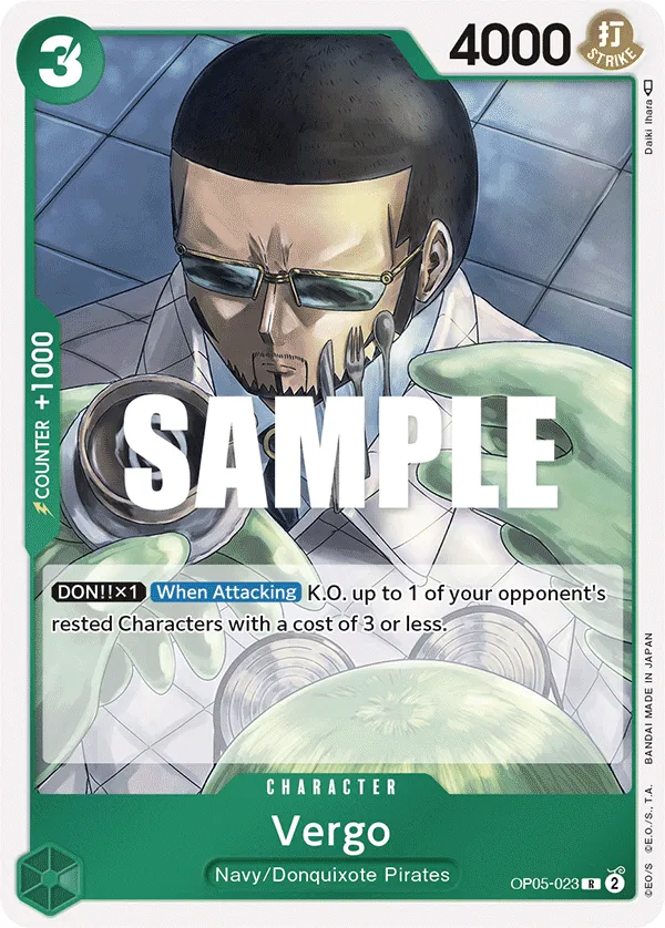 Vergo · Awakening of the New Era OP05-023/249