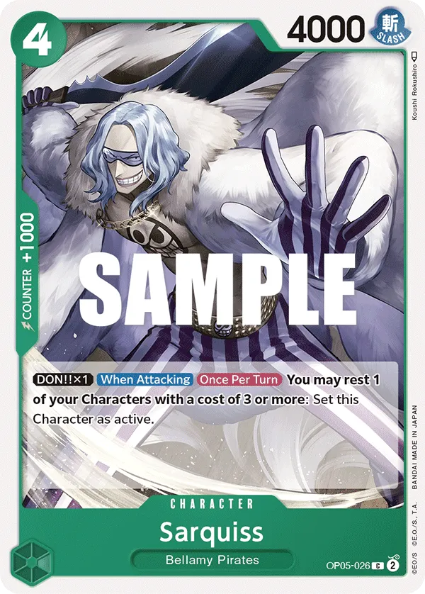 Sarquiss · Awakening of the New Era OP05-026/249