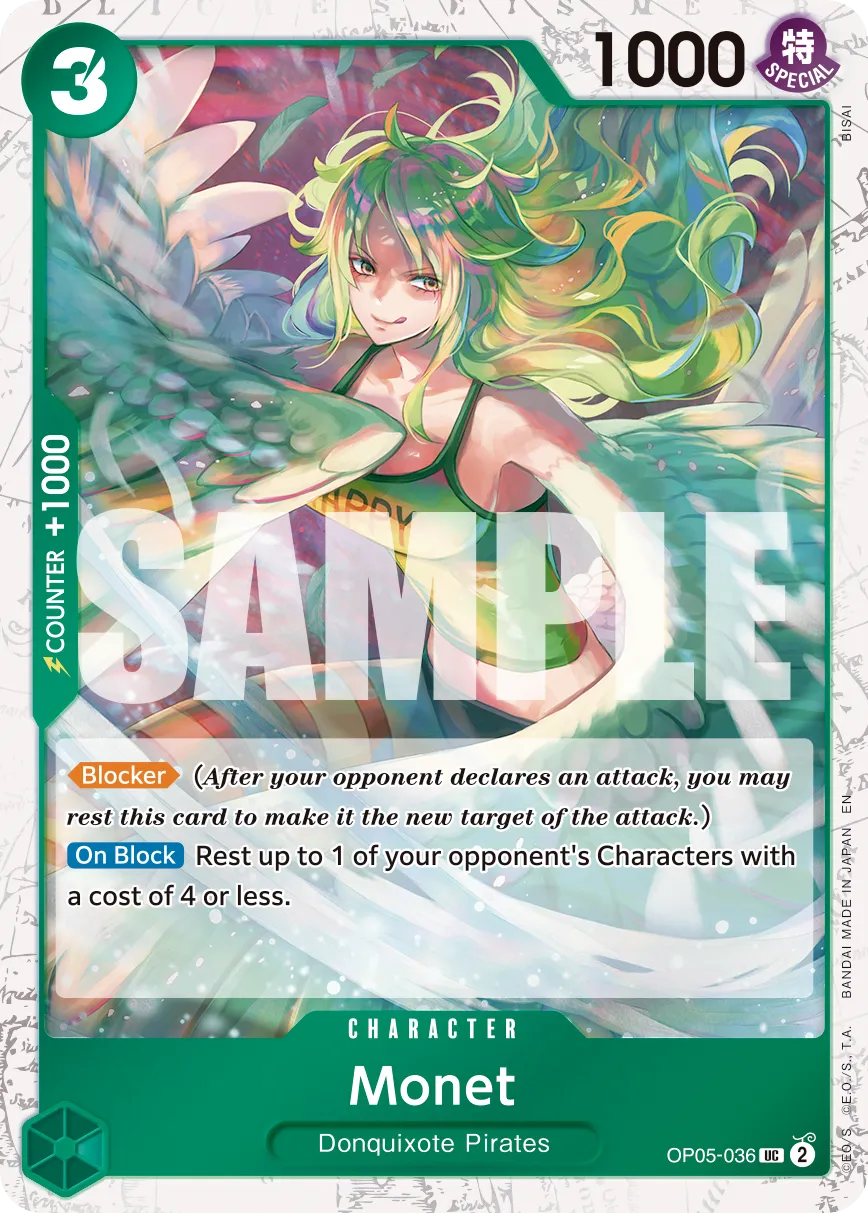 Monet (Pirate Foil) · Awakening of the New Era OP05-036/249