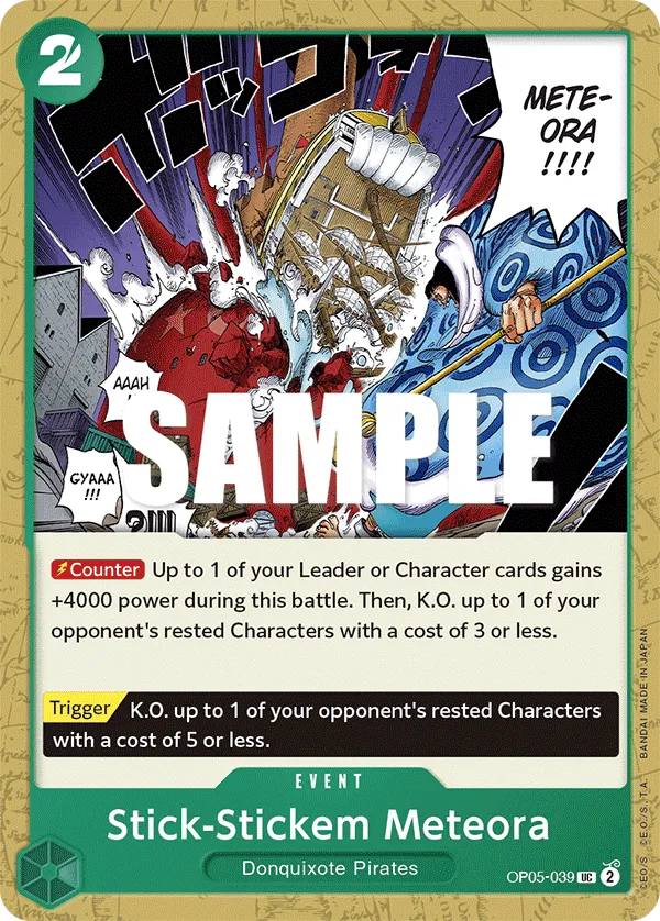 Stick-Stickem Meteora · Awakening of the New Era OP05-039/249