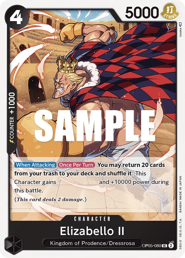 Elizabello II · Awakening of the New Era OP05-080/249