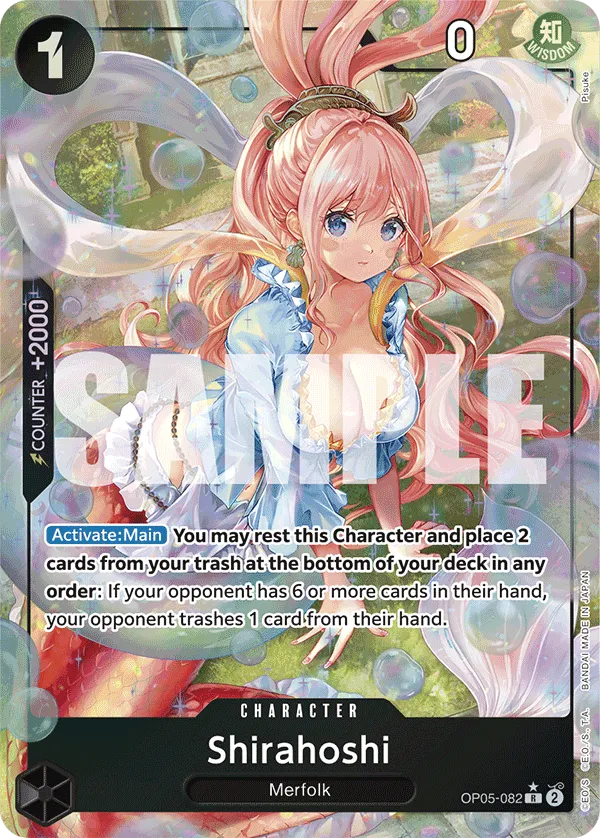 Shirahoshi (OP05-082) (Alternate Art) · Awakening of the New Era OP05-082/249