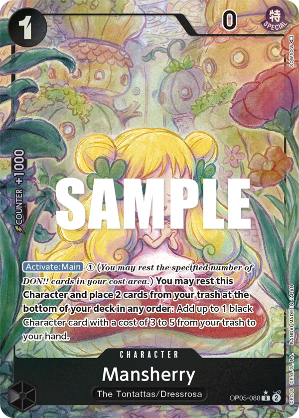 Mansherry (Alternate Art) · Awakening of the New Era OP05-088/249