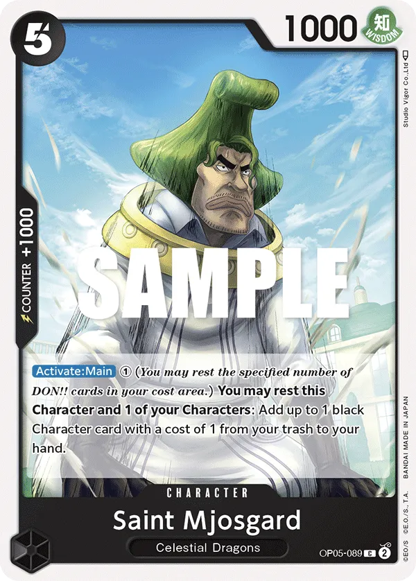 Saint Mjosgard · Awakening of the New Era OP05-089/249