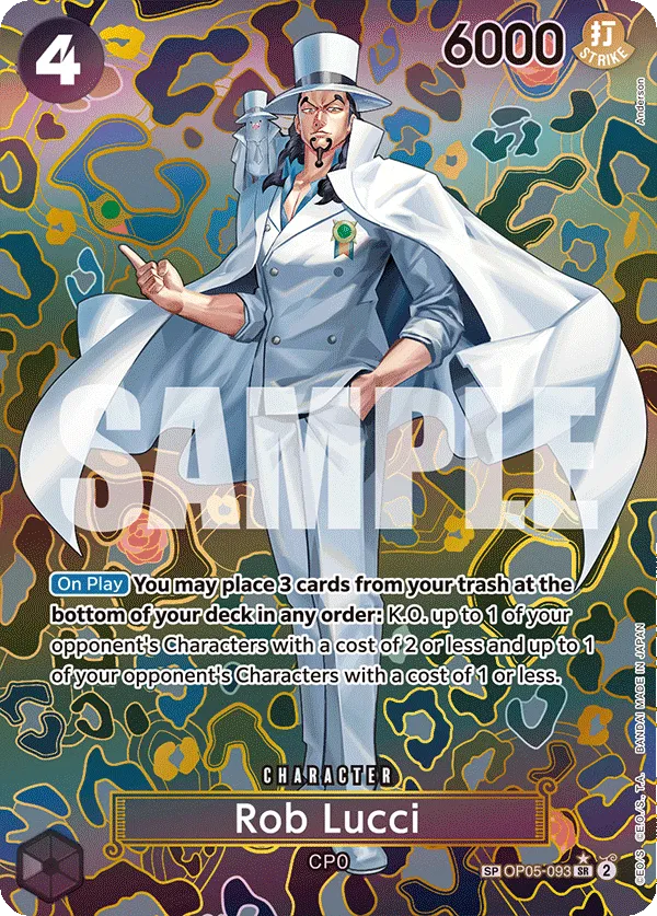 Rob Lucci (SP) · Awakening of the New Era OP05-093/249