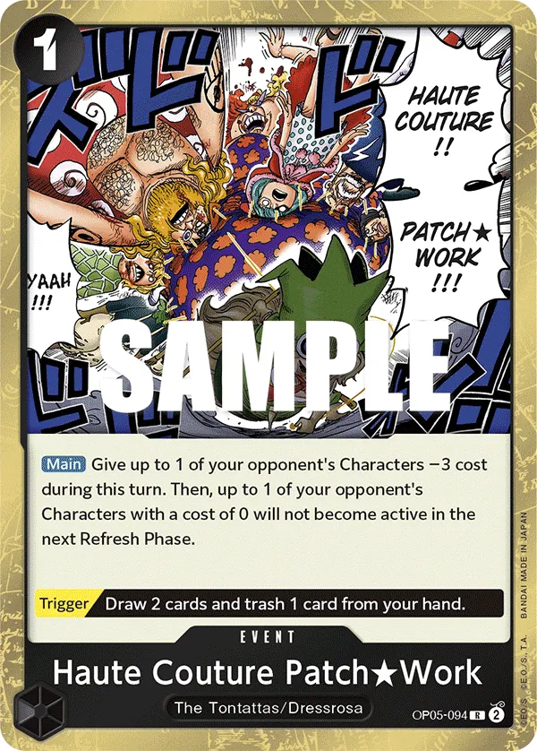 Haute Couture Patch Work · Awakening of the New Era OP05-094/249