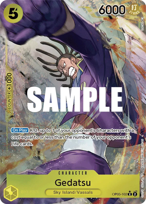 Gedatsu (Alternate Art) · Awakening of the New Era OP05-102/249