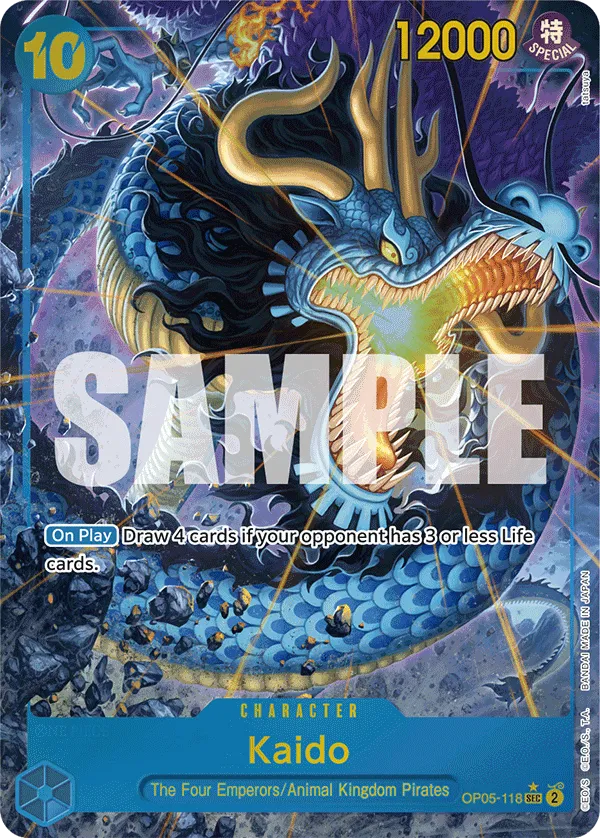 Kaido (OP05-118) (Alternate Art) · Awakening of the New Era OP05-118/249