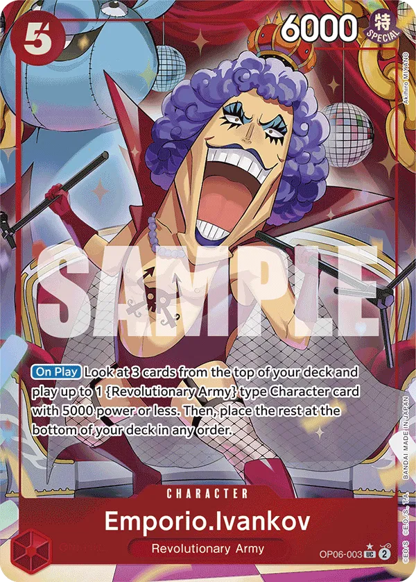 Emporio.Ivankov (Full Art) · Wings of the Captain OP06-003/249