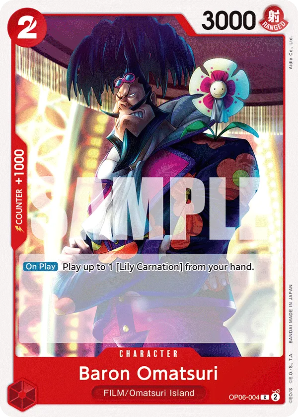 Baron Omatsuri · Wings of the Captain OP06-004/208