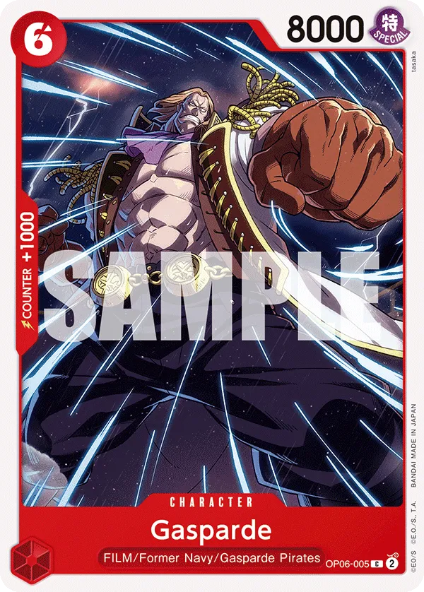 Gasparde · Wings of the Captain OP06-005/249