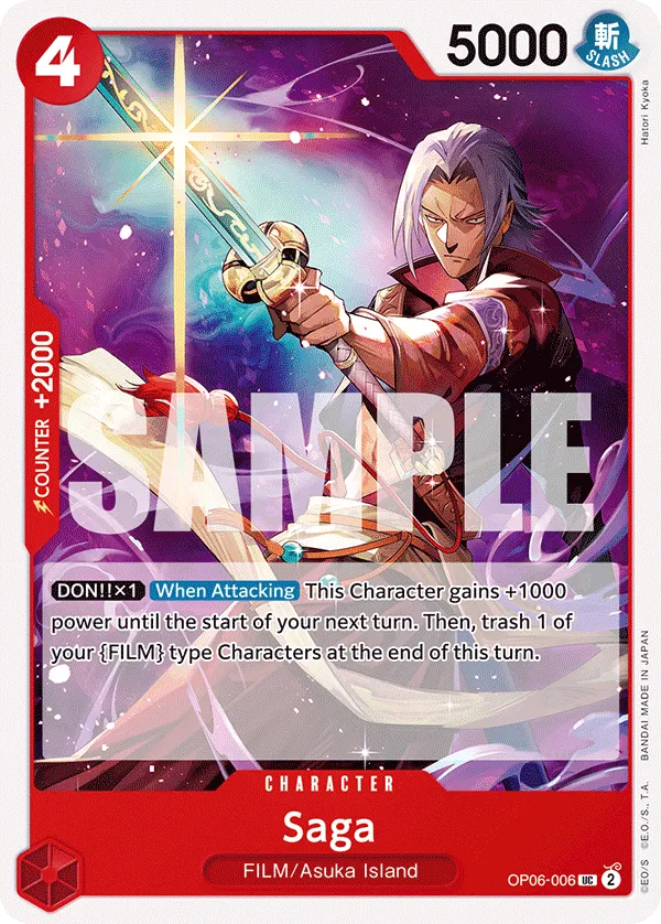 Saga · Wings of the Captain OP06-006/249