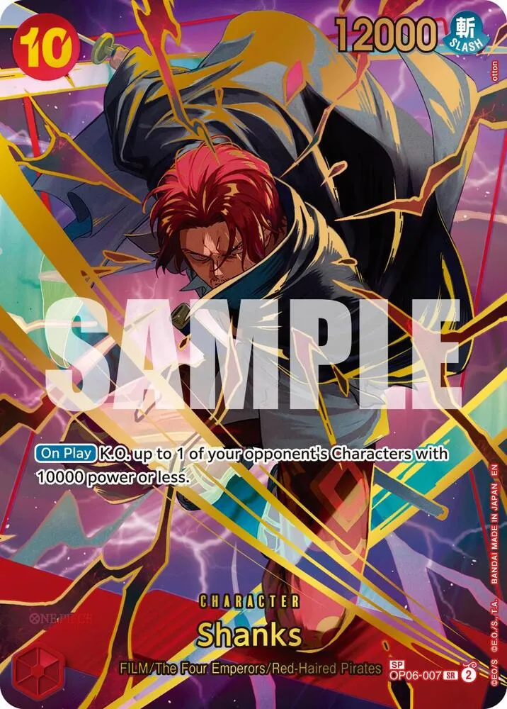 Shanks (SP) · Wings of the Captain OP06-007/249