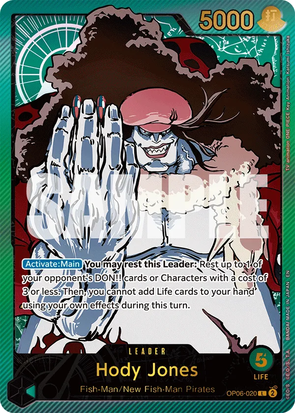 Hody Jones (SPR) · Wings of the Captain OP06-020/249